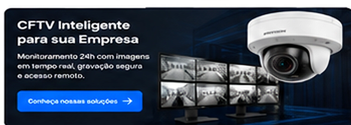 Câmera de segurança e sistema de CFTV