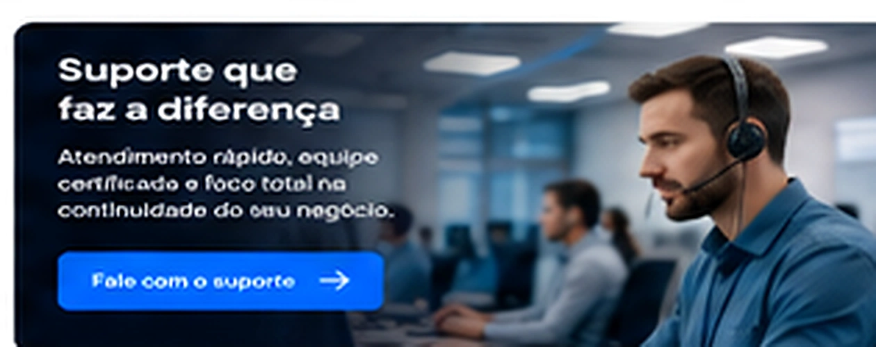 Profissional de suporte técnico